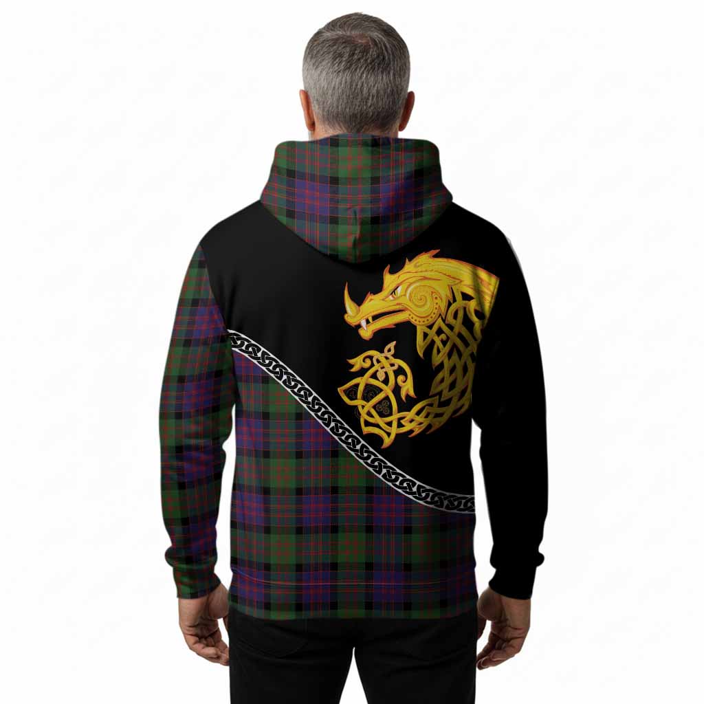 MacDonald (McDonald) Tartan Crest Hoodie Legendary Dragon Knot Half Style
