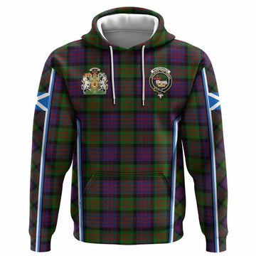 MacDonald (McDonald) Tartan Crest Hoodie Scotland Coat of Arm Flag Style