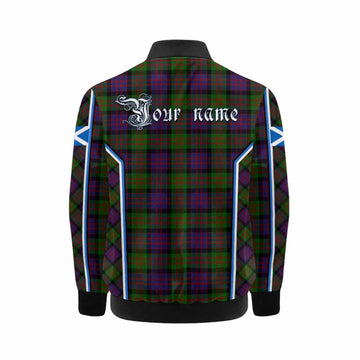 MacDonald (McDonald) Tartan Crest Kid Bomber Jacket Scotland Coat of Arm Flag Style - Tartan Vibes Clothing