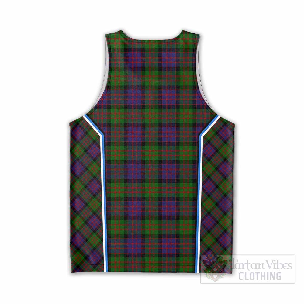 MacDonald (McDonald) Tartan Crest Men Tank Top Scotland Coat of Arm Flag Style - Tartan Vibes Clothing