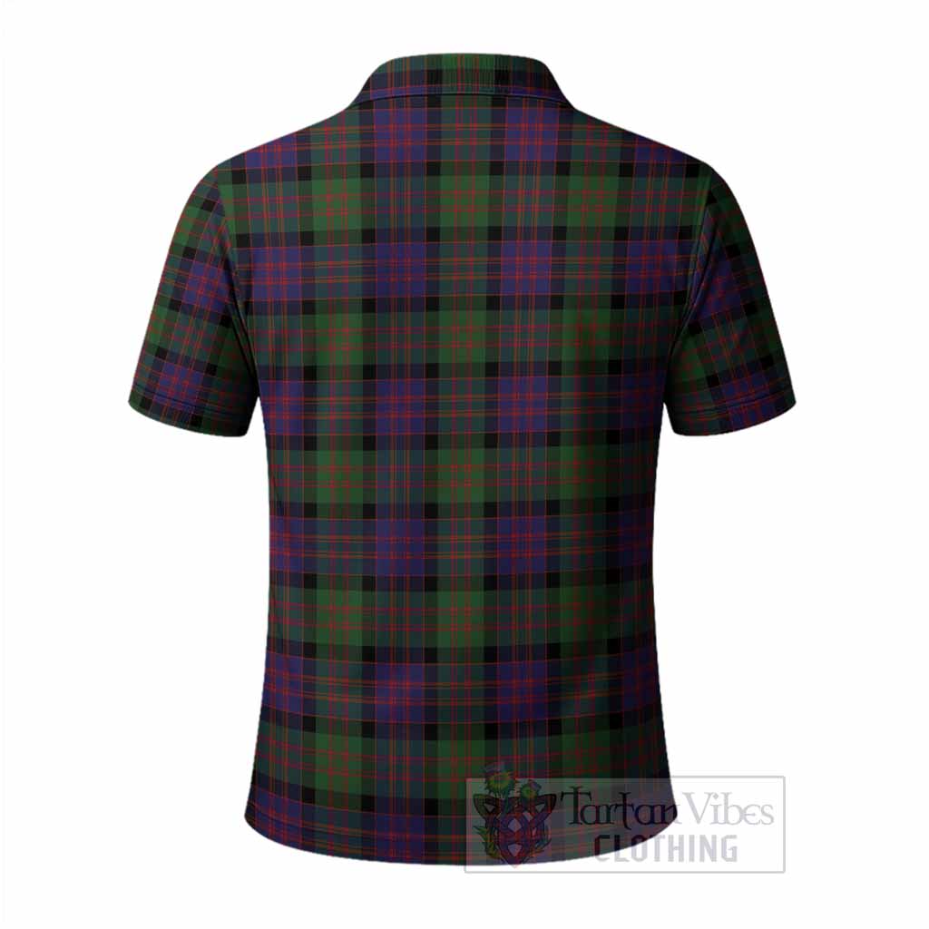 MacDonald (McDonald) Tartan Crest Polo Shirt Ferocious Lion Style
