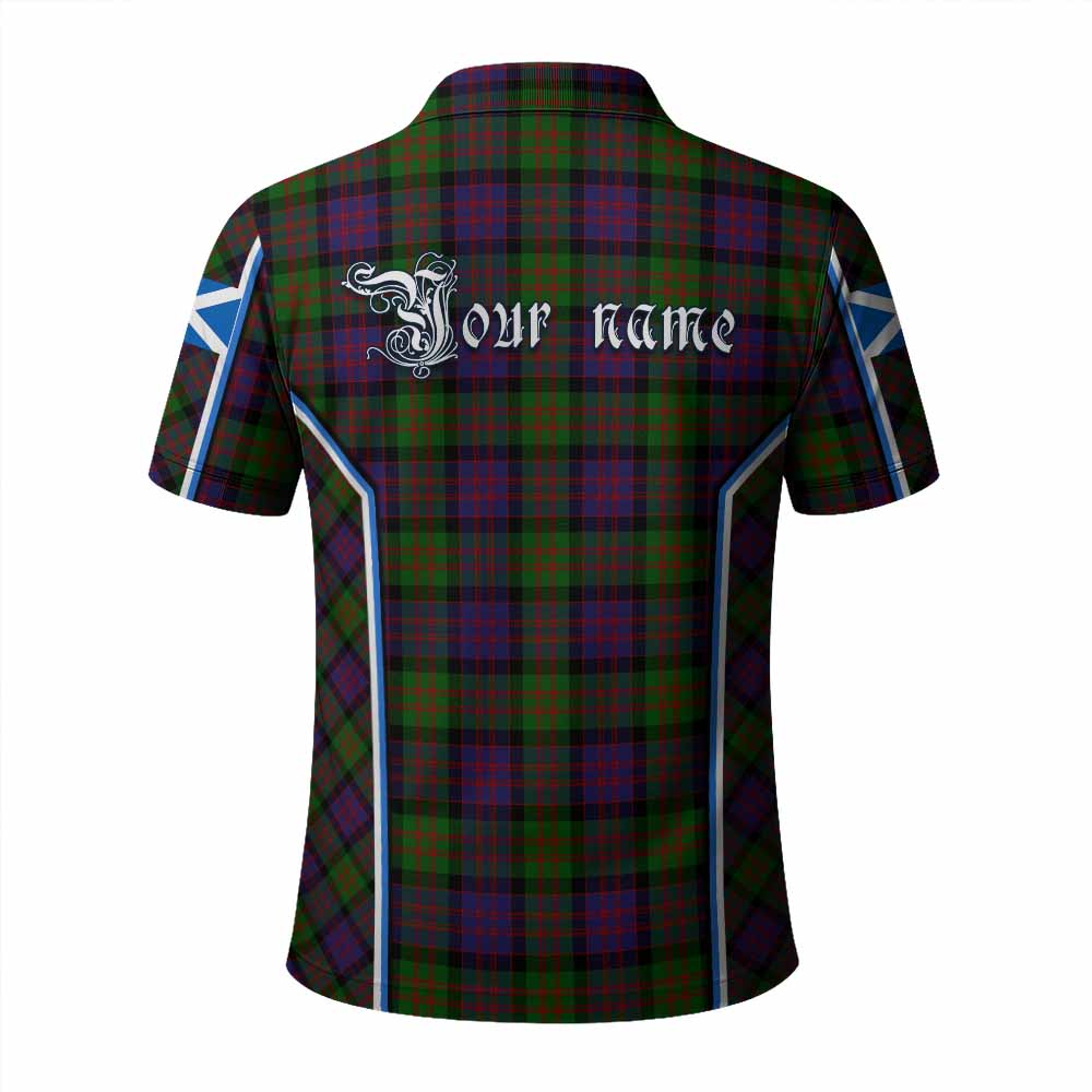 MacDonald (McDonald) Tartan Crest Polo Shirt Scotland Coat of Arm Flag Style - Tartan Vibes Clothing
