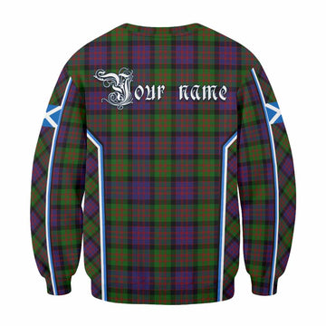 MacDonald (McDonald) Tartan Crest Sweatshirt Scotland Coat of Arm Flag Style - Tartan Vibes Clothing