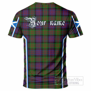 MacDonald (McDonald) Tartan Crest T-shirt Scotland Coat of Arm Flag Style - Tartan Vibes Clothing