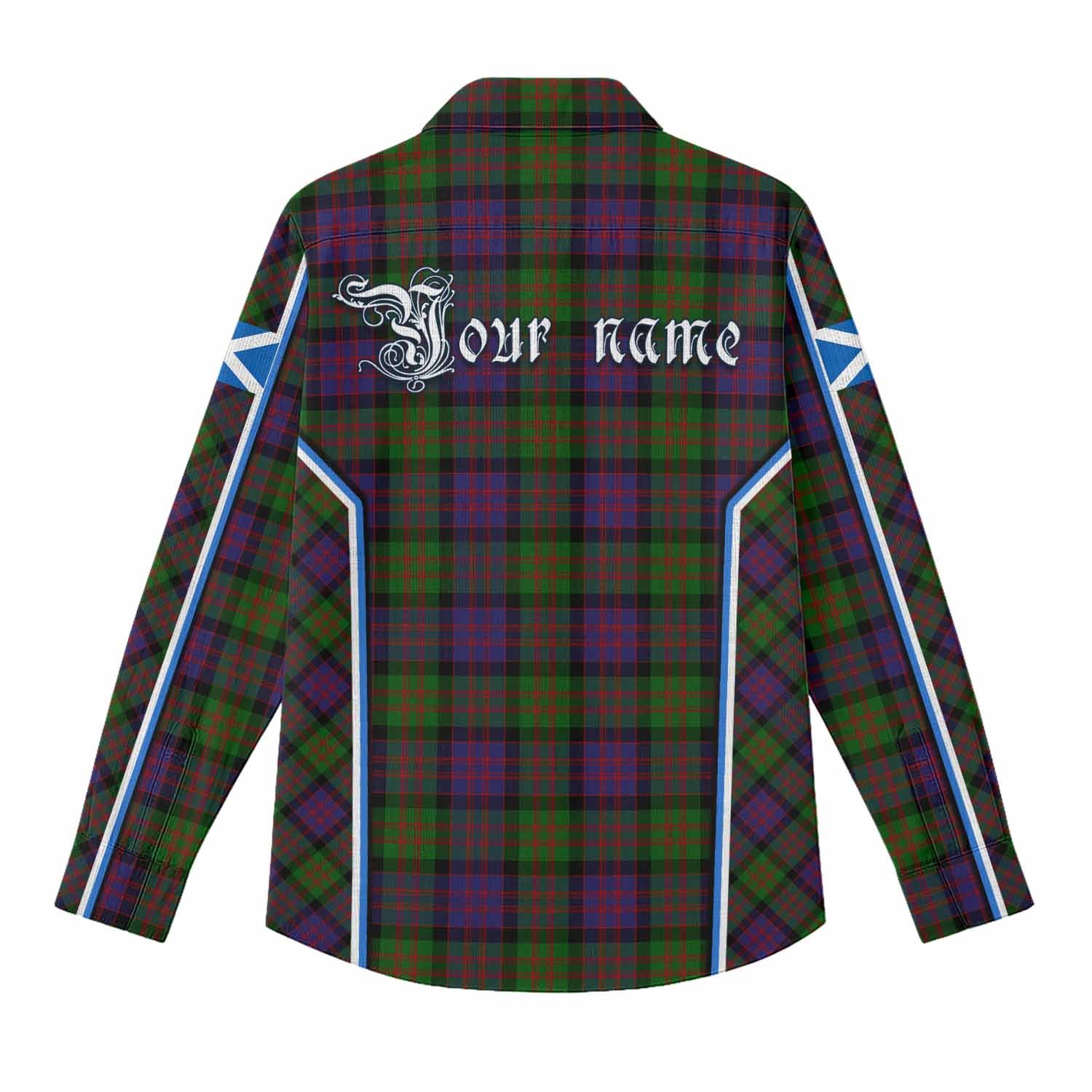 MacDonald (McDonald) Tartan Crest Women Casual Shirt Scotland Coat of Arm Flag Style - Tartan Vibes Clothing