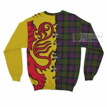 MacDonald (McDonald) Tartan Family Crest Sweatshirt Lion Rampant Honor - Tartan Vibes Clothing