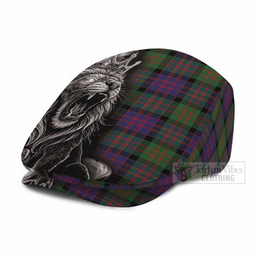 MacDonald (McDonald) Tartan Flat Cap, Jeff Cap Roaring Lion Heritage