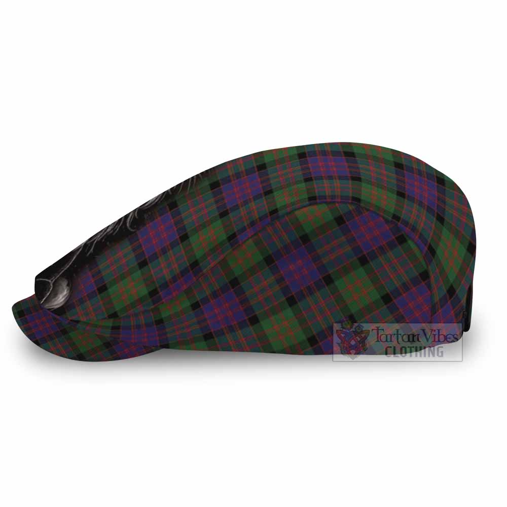 MacDonald (McDonald) Tartan Flat Cap, Jeff Cap Roaring Lion Heritage