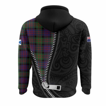 MacDonald (McDonald) Tartan Hoodie New Zealand Pattern Unique Zipper Stylized