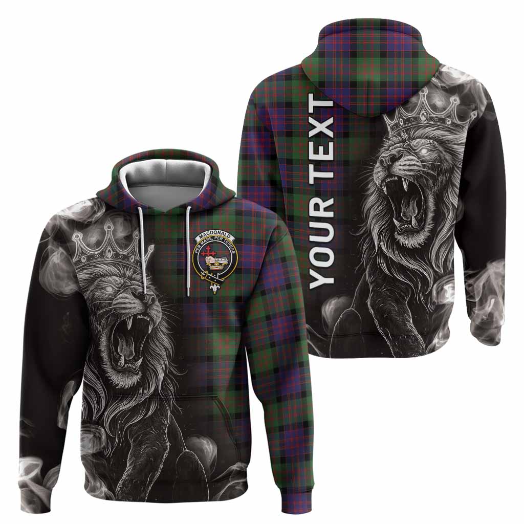 MacDonald (McDonald) Tartan Hoodie Roaring Lion Heritage
