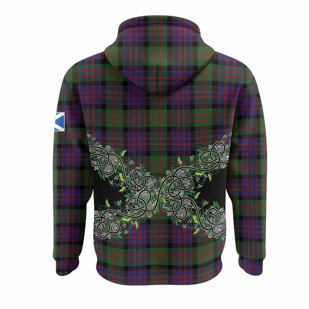 MacDonald (McDonald) Tartan Hoodie Thistle Scottish Spirit