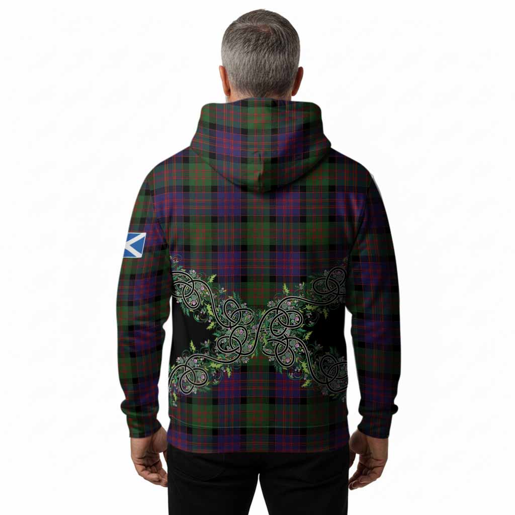 MacDonald (McDonald) Tartan Hoodie Thistle Scottish Spirit