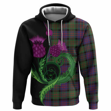 MacDonald (McDonald) Tartan Hoodie Traditional Scottish Thistle