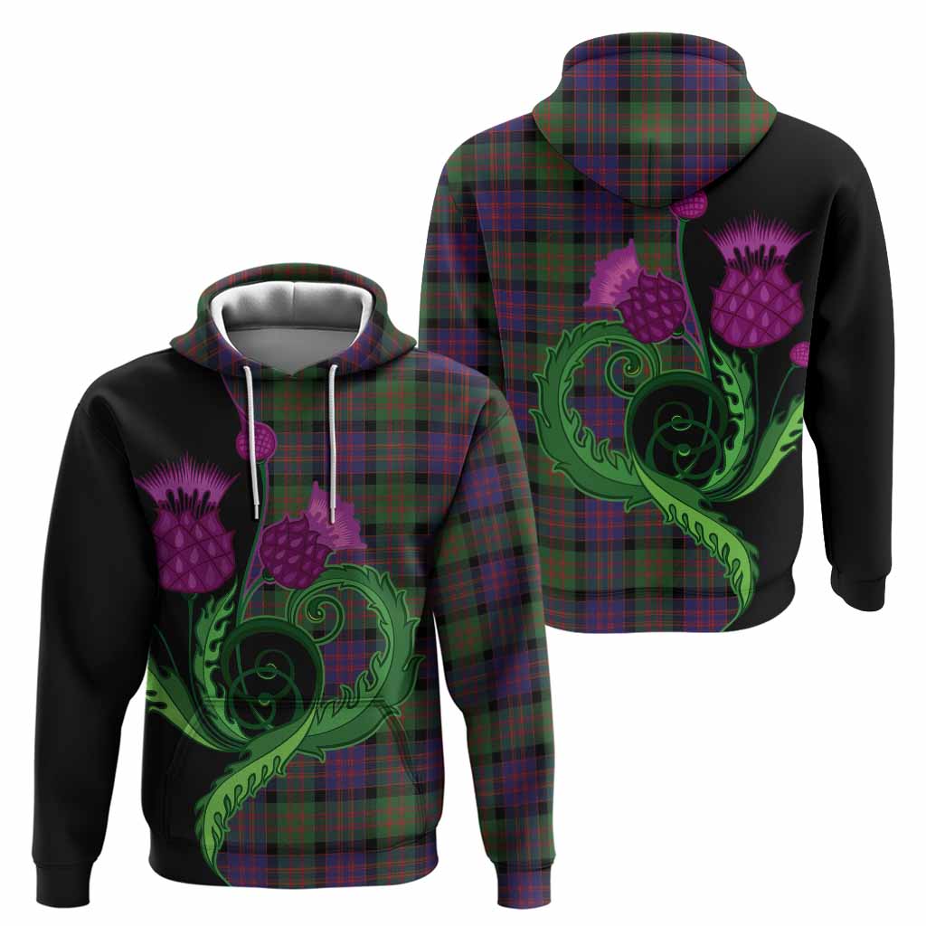 MacDonald (McDonald) Tartan Hoodie Traditional Scottish Thistle