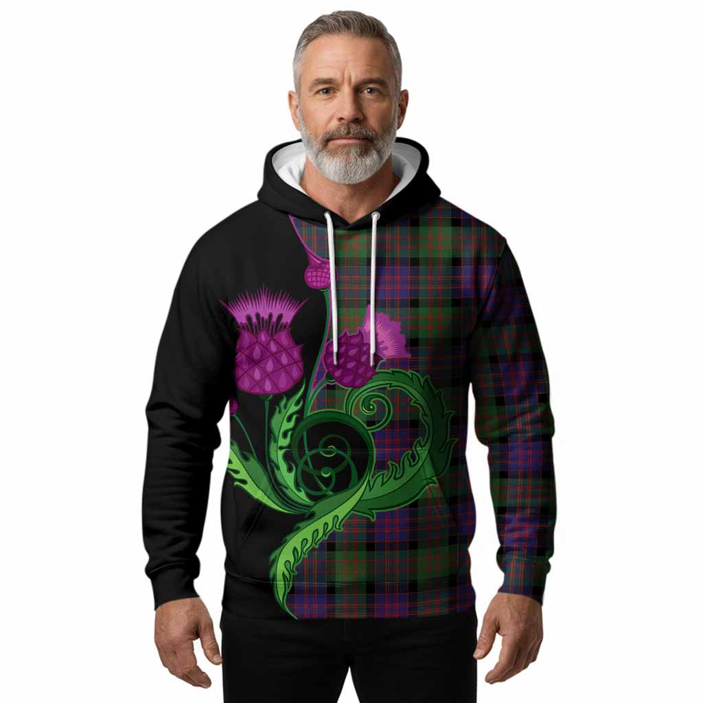 MacDonald (McDonald) Tartan Hoodie Traditional Scottish Thistle