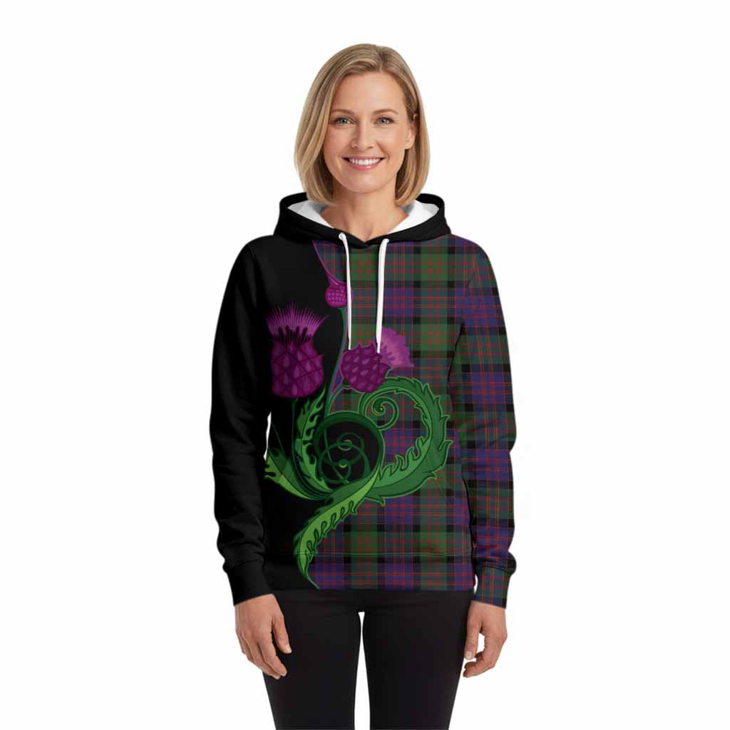 MacDonald (McDonald) Tartan Hoodie Traditional Scottish Thistle