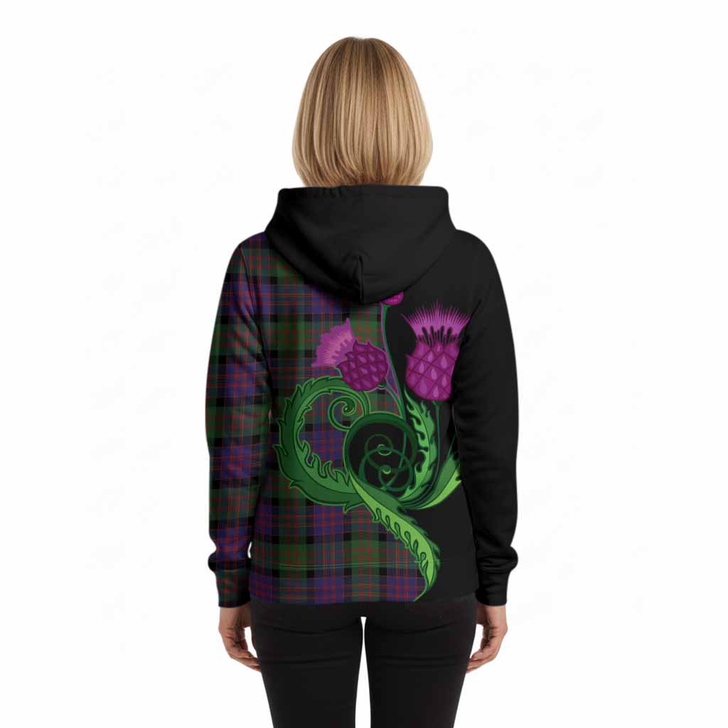 MacDonald (McDonald) Tartan Hoodie Traditional Scottish Thistle