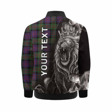 MacDonald (McDonald) Tartan Kid Bomber Jacket Roaring Lion Heritage