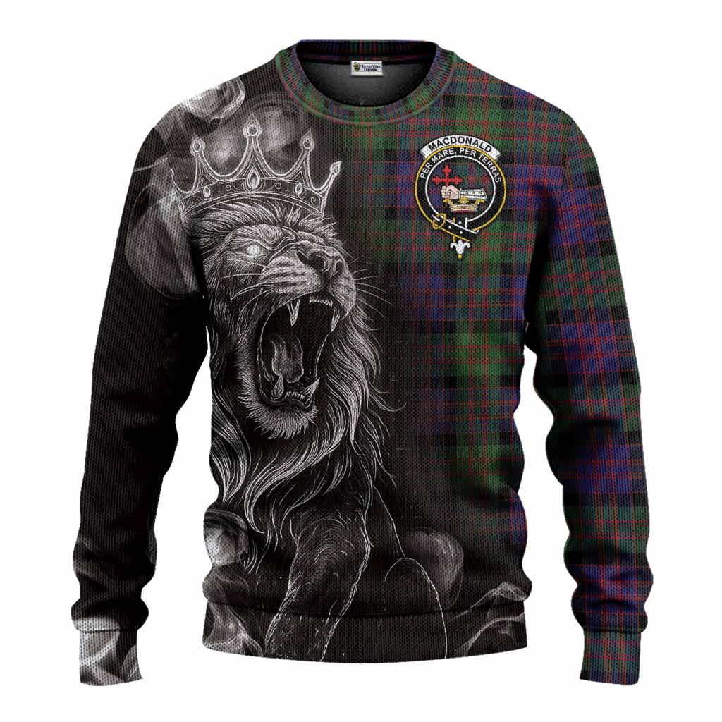 MacDonald (McDonald) Tartan Knitted Sweater Roaring Lion Heritage
