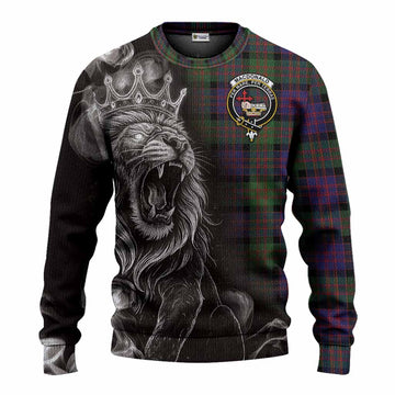 MacDonald (McDonald) Tartan Knitted Sweater Roaring Lion Heritage