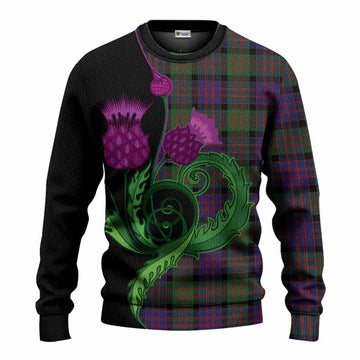 MacDonald (McDonald) Tartan Knitted Sweater Traditional Scottish Thistle