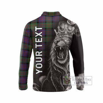 MacDonald (McDonald) Tartan Long Sleeve Polo Shirt Roaring Lion Heritage