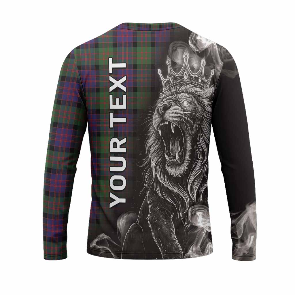 MacDonald (McDonald) Tartan Long Sleeve T-Shirt Roaring Lion Heritage