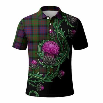 MacDonald (McDonald) Tartan Polo Shirt Resilient Scottish Thistle
