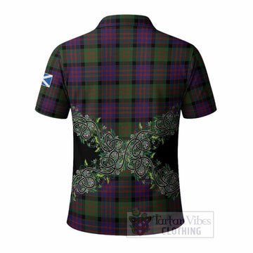 MacDonald (McDonald) Tartan Polo Shirt Thistle Scottish Spirit