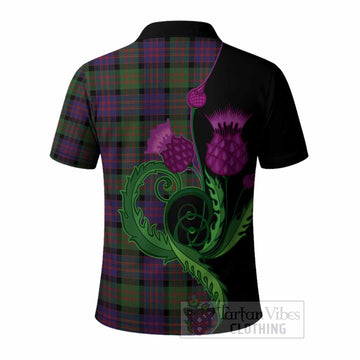 MacDonald (McDonald) Tartan Polo Shirt Traditional Scottish Thistle