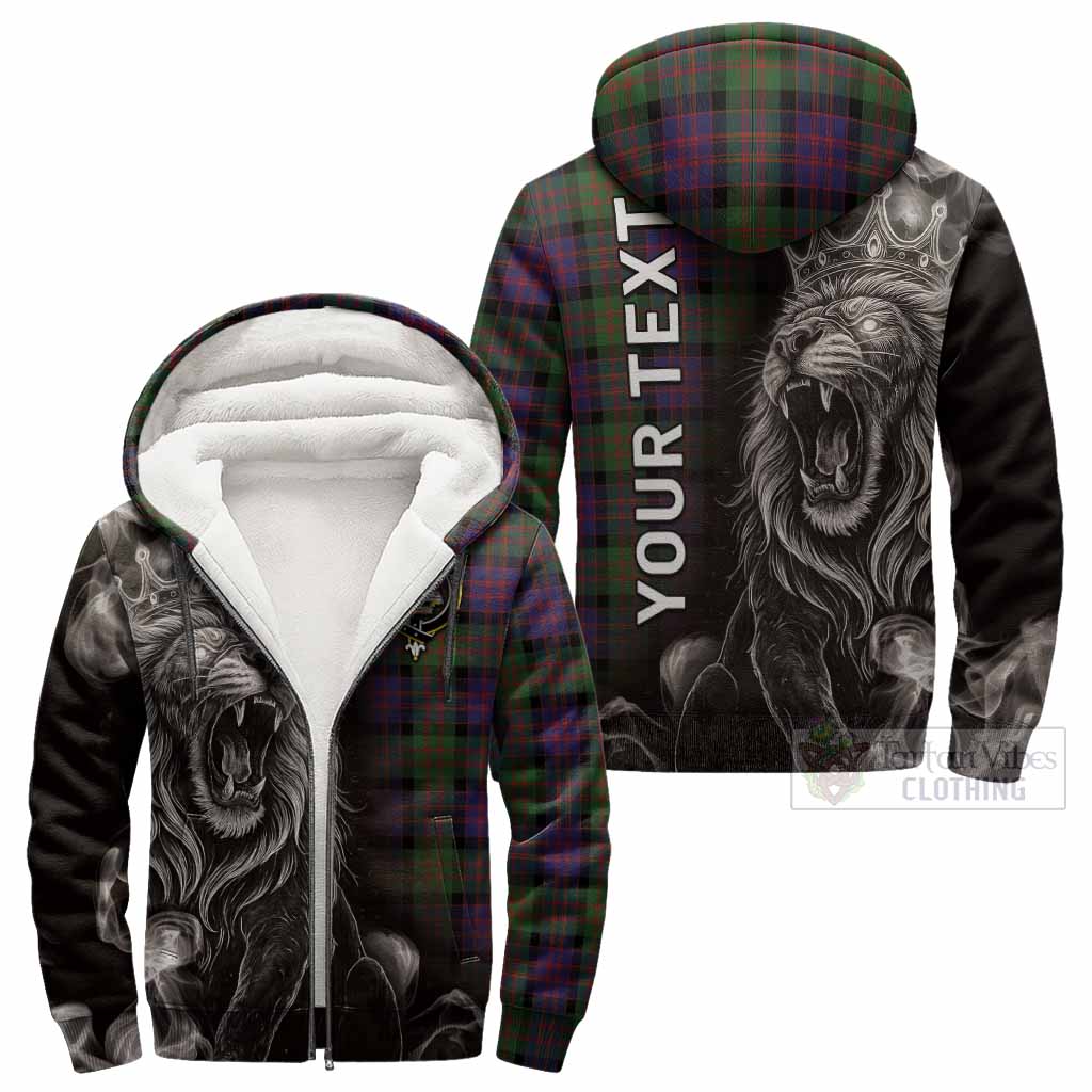 MacDonald (McDonald) Tartan Sherpa Hoodie Roaring Lion Heritage