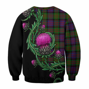 MacDonald (McDonald) Tartan Sweatshirt Resilient Scottish Thistle - Tartan Vibes Clothing
