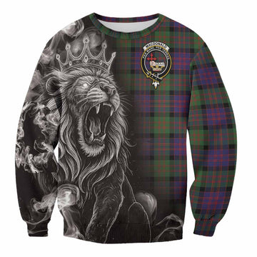 MacDonald (McDonald) Tartan Sweatshirt Roaring Lion Heritage