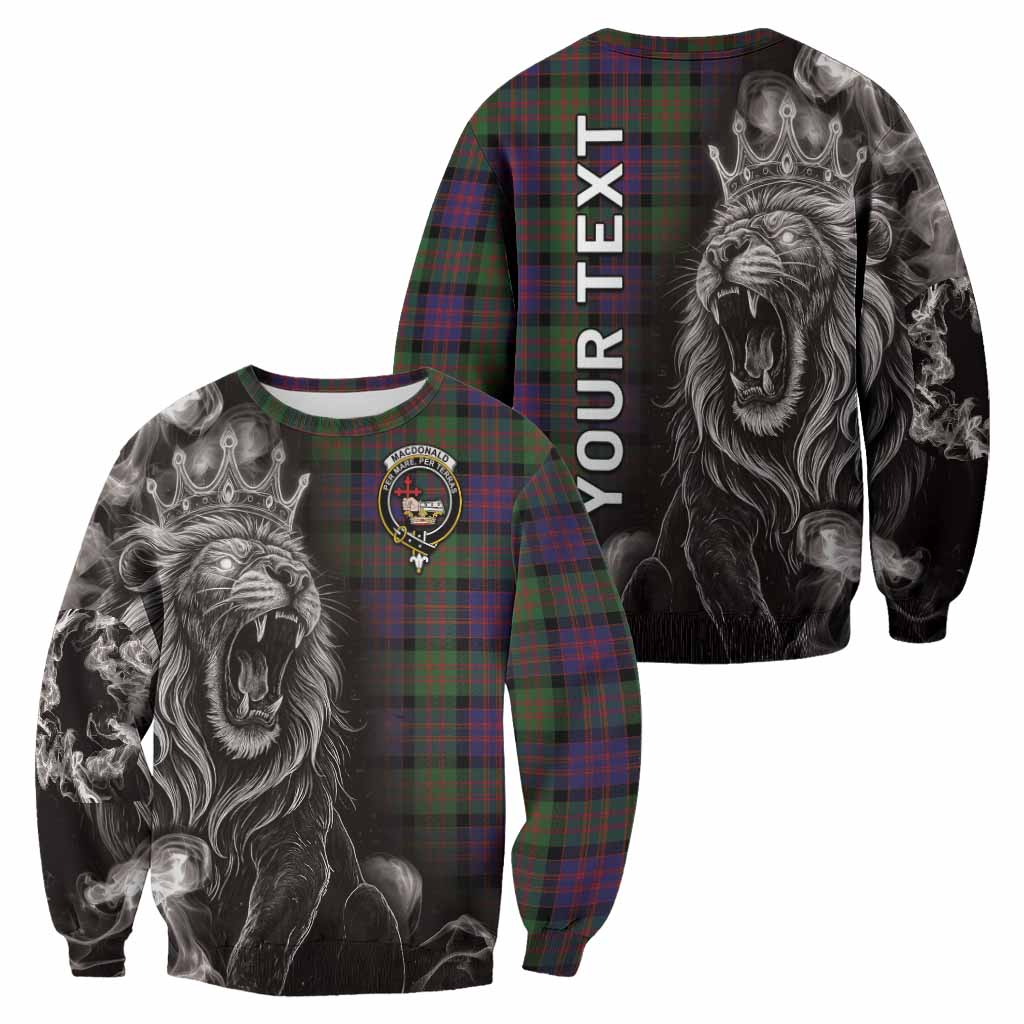 MacDonald (McDonald) Tartan Sweatshirt Roaring Lion Heritage