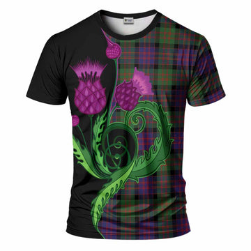 MacDonald (McDonald) Tartan T-Shirt Traditional Scottish Thistle