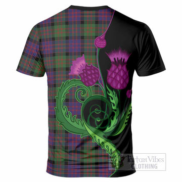MacDonald (McDonald) Tartan T-Shirt Traditional Scottish Thistle