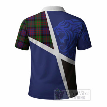 MacDonald (McDonald) The Scottish Football Crest Polo Shirt Lion-Tartan Army