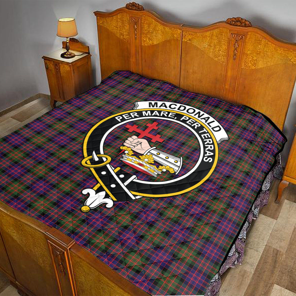 macdonald-modern-tartan-quilt-with-family-crest