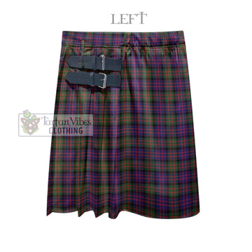 MacDonald Modern Tartan Men's Pleated Skirt - Fashion Casual Retro Scottish Kilt Style
