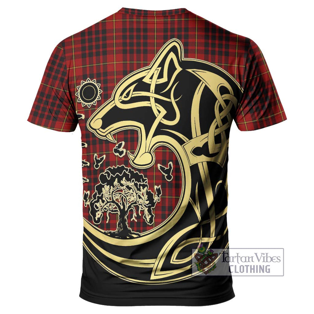 MacDonald of Ardnamurchan Tartan T-Shirt with Family Crest Celtic Wolf Style - Tartan Vibes Clothing