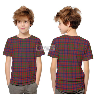 MacDonald of Boisdale Tartan Kid T-Shirt Youth XL Size14 - Tartanvibesclothing Shop