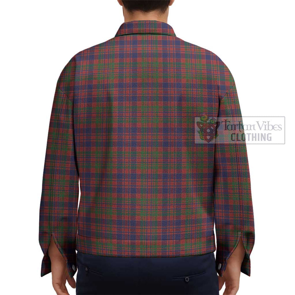 MacDonald of Boisdale Tartan Unisex Lapel Cotton Jacket - Tartan Vibes Clothing