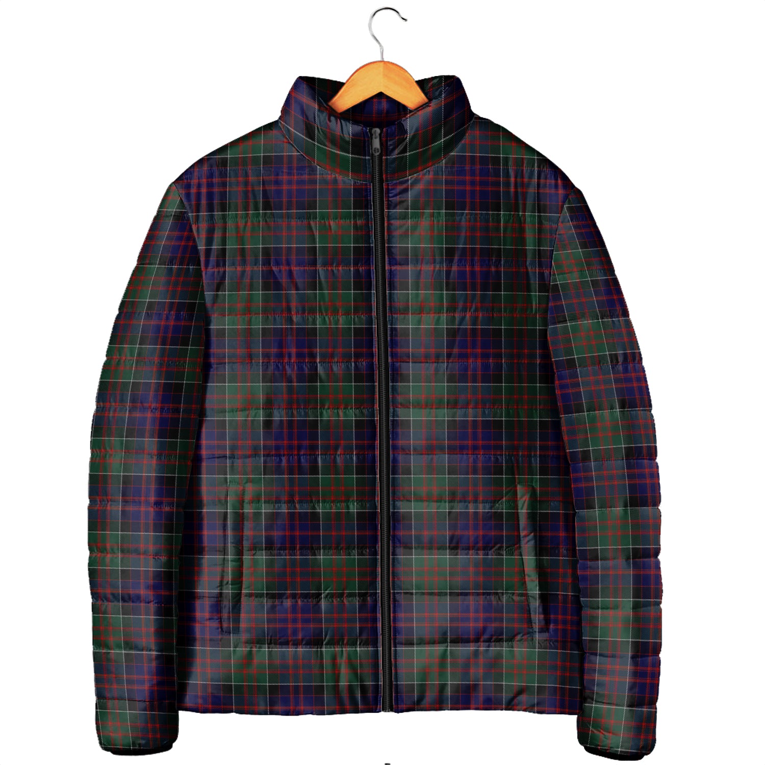 MacDonald (McDonald) of Clanranald Tartan Padded Jacket Men's Padded Jacket - Tartan Vibes Clothing