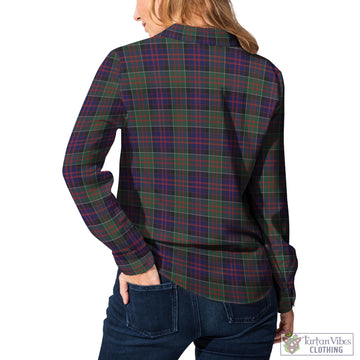 MacDonald of Clan Ranald Tartan Womens Casual Shirt