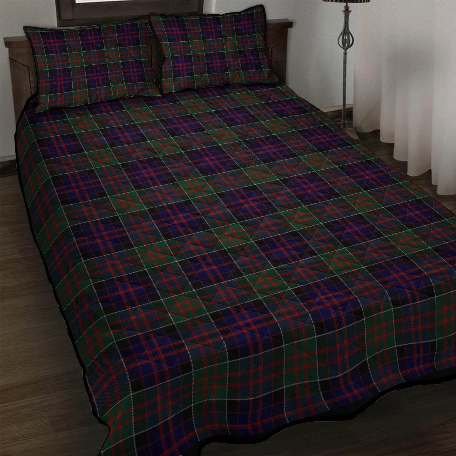 MacDonald (McDonald) of Clanranald Tartan Quilt Bed Set - Tartan Vibes Clothing