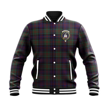 MacDonald (McDonald) of Clanranald Tartan Baseball Jacket with Family Crest
