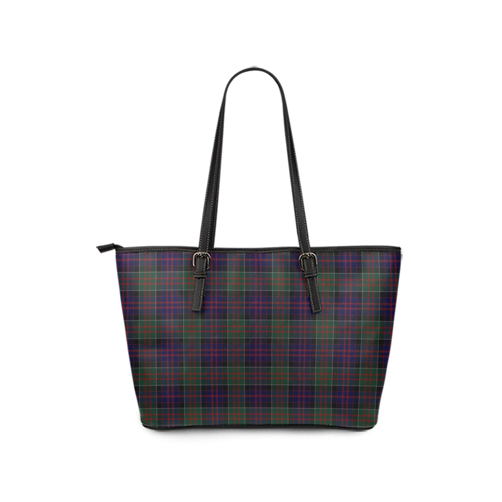 macdonald-of-clan-ranald-tartan-leather-tote-bag
