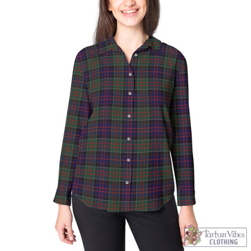 MacDonald of Clan Ranald Tartan Womens Casual Shirt