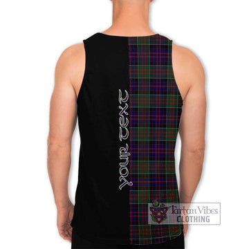 MacDonald (McDonald) of Clanranald Tartan Men's Tank Top with Family Crest and Half Of Me Style