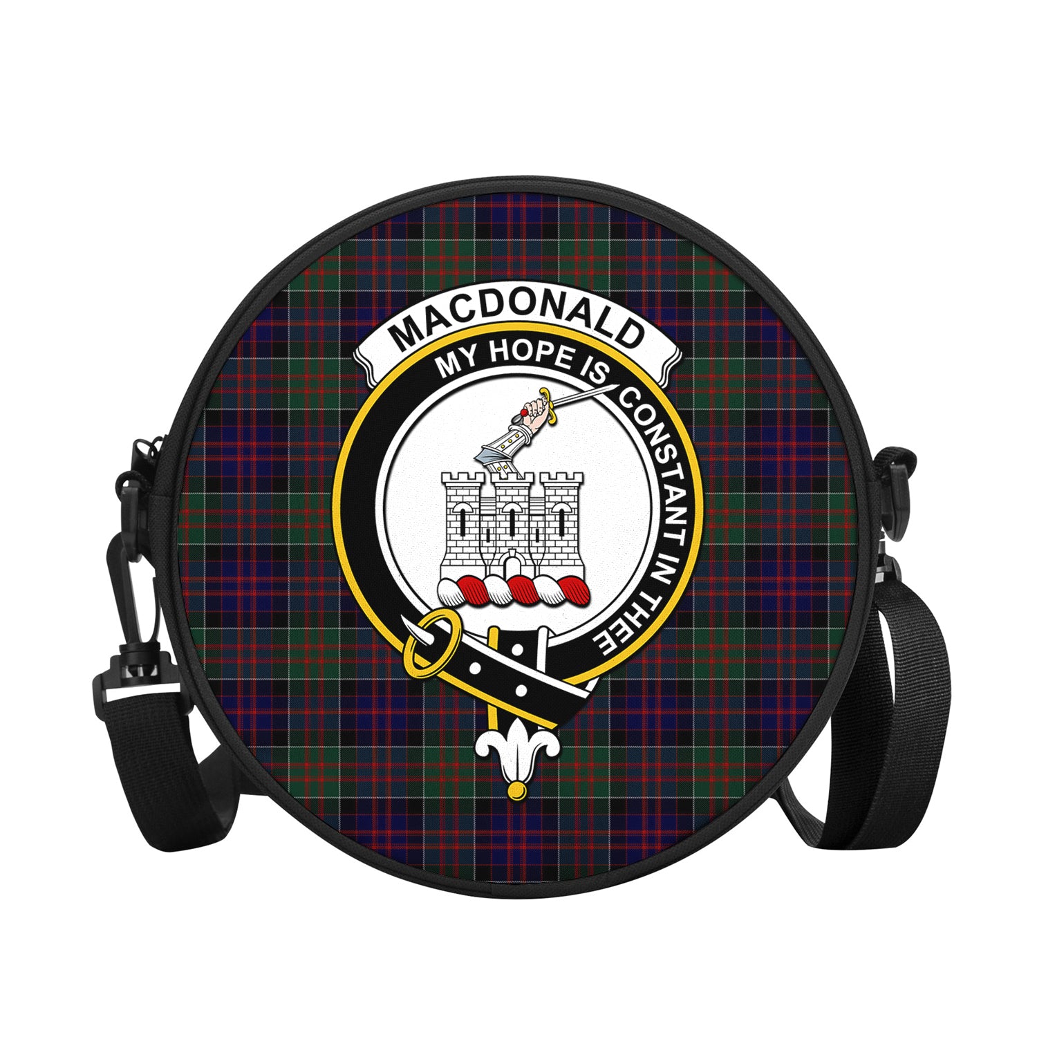 macdonald-of-clan-ranald-tartan-round-satchel-bags-with-family-crest